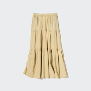 Uniqlo Tiered Midi Skirt M